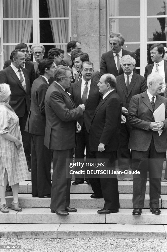 First Council Of Ministers Of Government Mauroy. Paris, le 27 mai