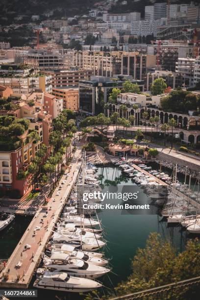 monaco - monaco harbor stock pictures, royalty-free photos & images