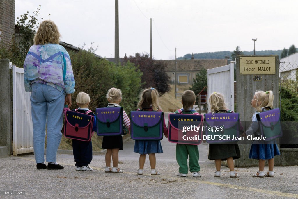 Rendezvous With The Sextuplets Of Daniel And Marie-claude Adam In Kindergarten