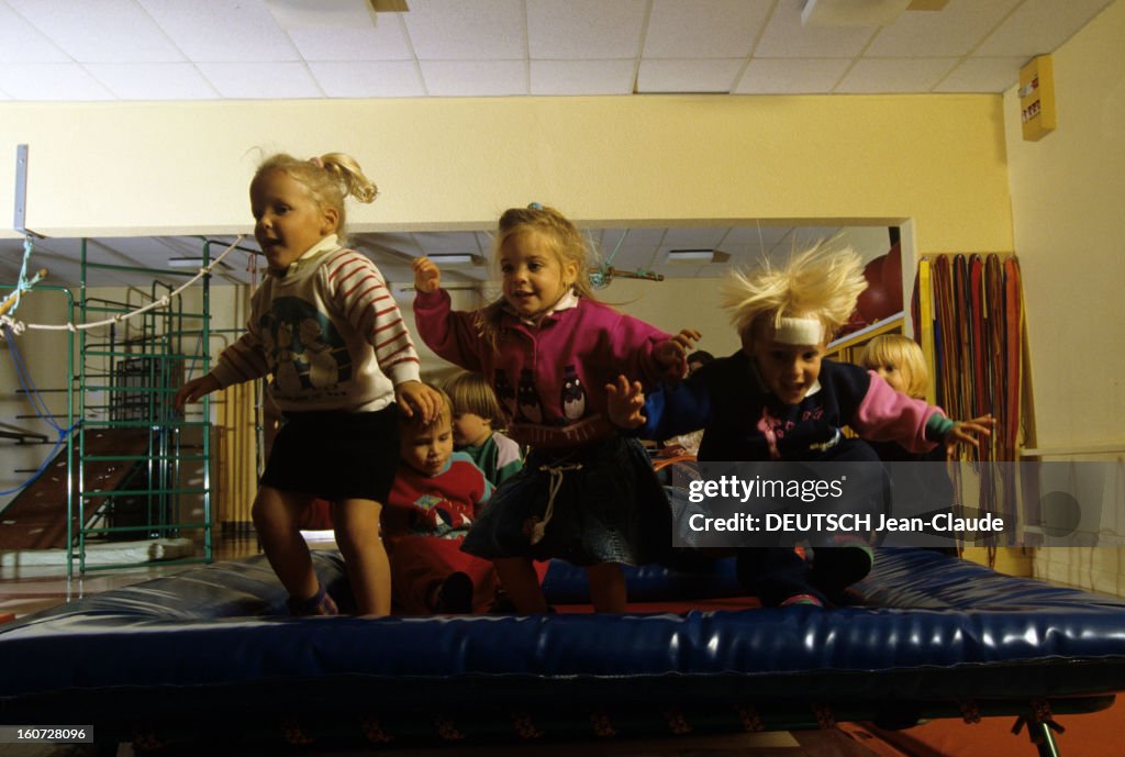 Rendezvous With The Sextuplets Of Daniel And Marie-claude Adam In Kindergarten