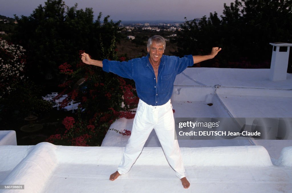 Pierre Andre Rey Rendezvous With Pierre Rey In Ibiza. Ibiza - 18 août 1992 - Sur le ...