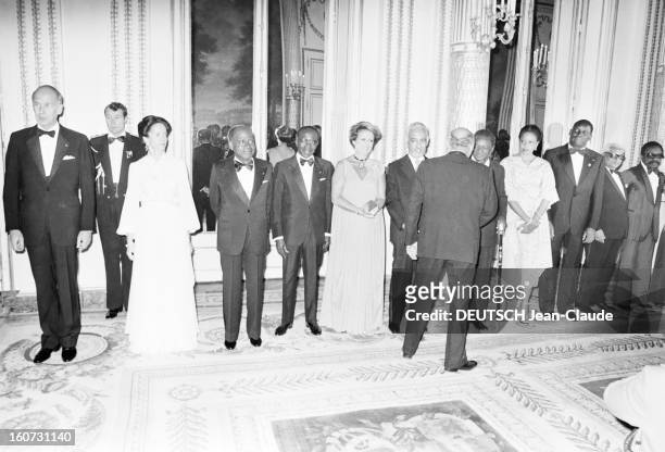 5th French-african Conference 1978 In Paris. A Paris, à l'occasion de la 5e conférence franco-africaine, les 22 et 23 mai 1978, des chefs d'état...