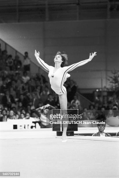 World Championships Of Artistic Gymnastics From 1978 To Strasbourg. A Strasbourg, en 1978, lors des XIXèmes championnats du monde de gymnastique...