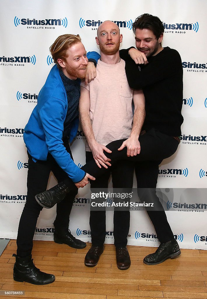 Celebrities Visit SiriusXM Studios - February 4, 2013