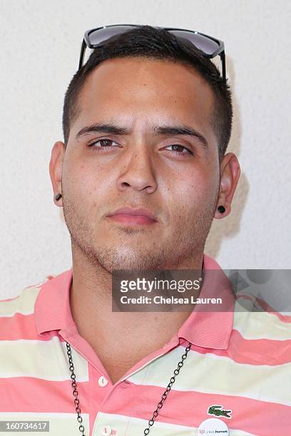Recording artist Christopher Reyes aka Chris RockStar attends anti-human trafficking family charity luncheon in support of Unlikely Heroes at Veggie...
