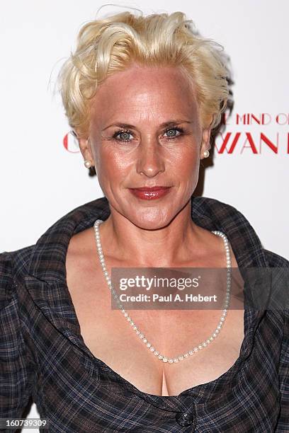 Actress Patricia Arquette arrives at the premiere of A24's "A Glimpse Inside The Mind of Charles Swan III" held at the ArcLight Hollywood on February...