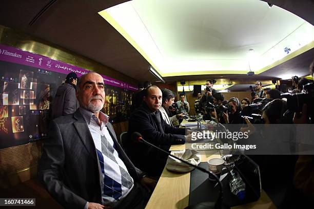 Director Maziar Miri poses for photographers on Day 5 of the 31th International Fajr Film Festival on February 4, 2013 in Tehran, Iran. Organized by...