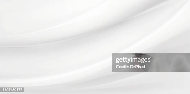 abstract white waves background - silver texture smooth stock pictures, royalty-free photos & images