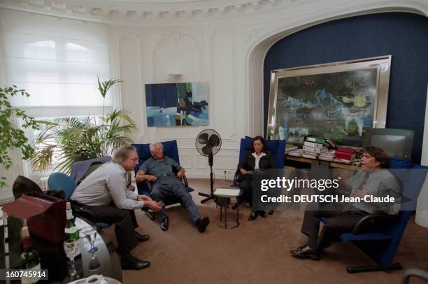 Rendezvous With Andre Guelfi In Paris. En France, à Paris, en juin 1998. André GUELFI homme d'affaires et intermédiaire financier pour le pétrolier...
