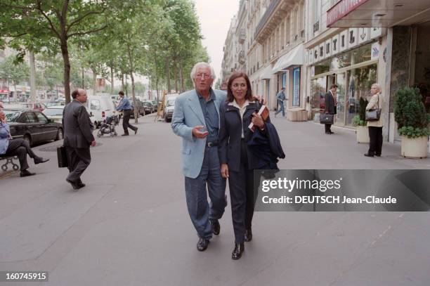 Rendezvous With Andre Guelfi In Paris. En France, à Paris, en juin 1998. André GUELFI homme d'affaires et intermédiaire financier pour le pétrolier...