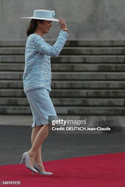 The Marriage Of Prince Felipe Of Spain. Le mariage du prince FELIPE et de Letizia ORTIZ à la cathédrale de l''Almudena à MADRID : l''arrivée de...