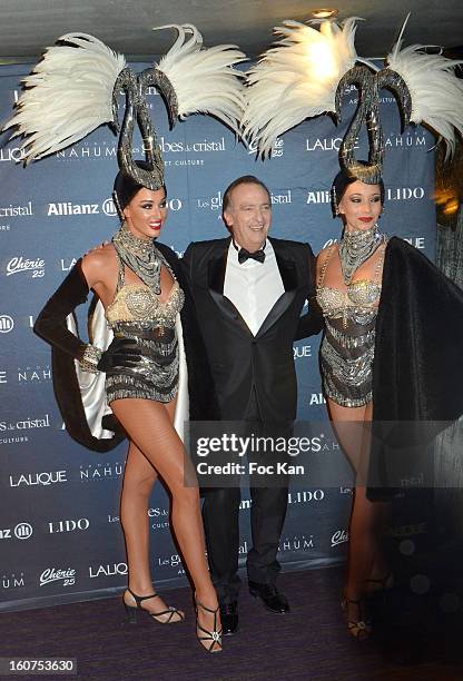 Yves Lecoq attends the 'Globes de Cristal 2013' Press Room at the Lido on February 4, 2013 in Paris, France.