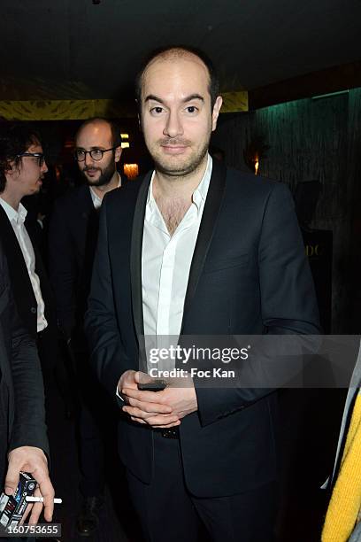 Kyan Khojandi attends the 'Globes de Cristal 2013' awards at the Lido on February 4, 2013 in Paris, France.