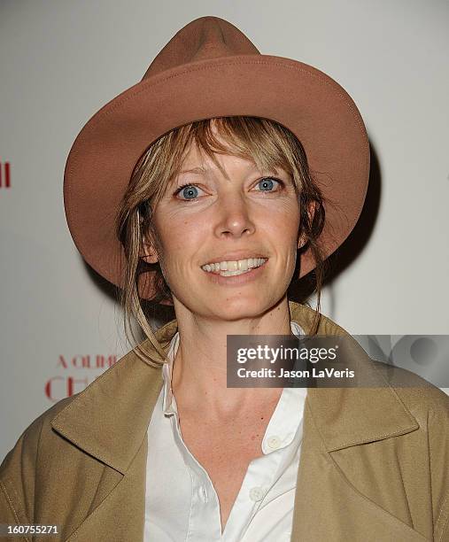 Designer Jesse Kamm attends the premiere of "A Glimpse Inside The Mind Of Charlie Swan III" at ArcLight Hollywood on February 4, 2013 in Hollywood,...