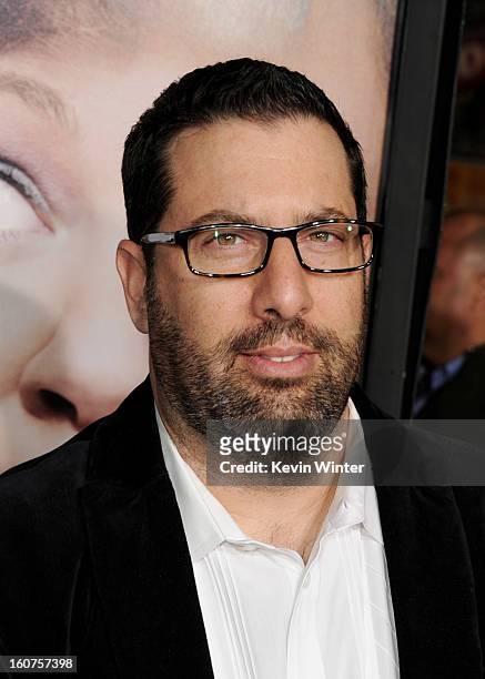 Composer Christopher Lennertz arrives at the premiere of Universal Pictures' "Identity Thief" at the Village Theatre on February 4, 2013 in Los...