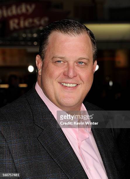 Actor Billy Gardell arrives at the premiere of Universal Pictures' "Identity Thief" at the Village Theatre on February 4, 2013 in Los Angeles,...
