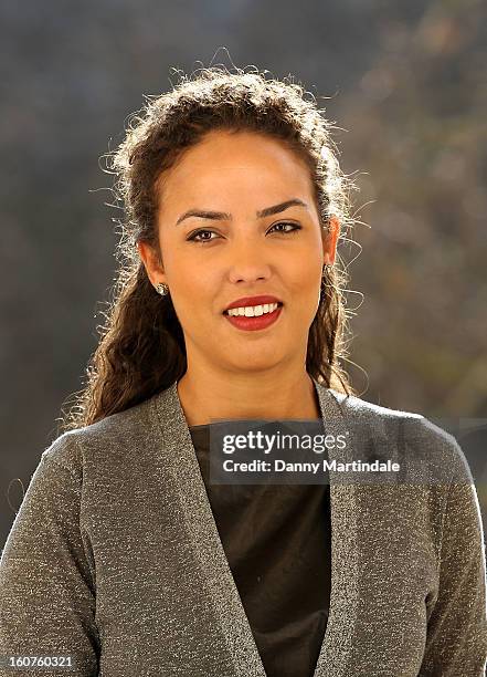 Alia Al Senussi attends a photocall to promote One Billion Rising, a global movement aiming to end violence towards women at ICA on February 5, 2013...