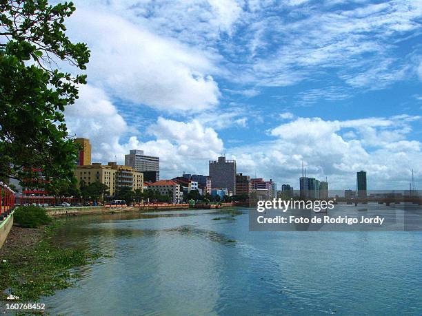 panorâmica do centro de recife - panorâmica stock-fotos und bilder