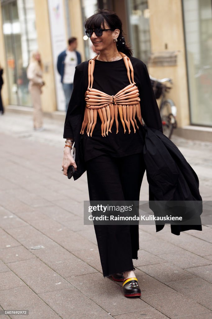 Street Style - Day 2 - Copenhagen Fashion Week Spring/Summer 2024