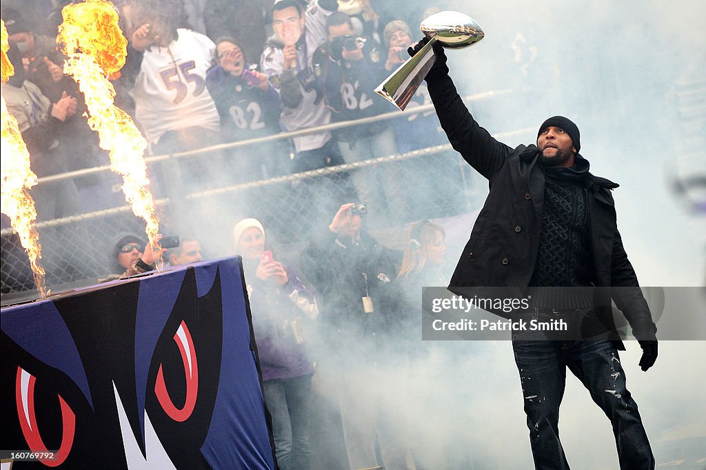 Baltimore Ravens Victory Parade
