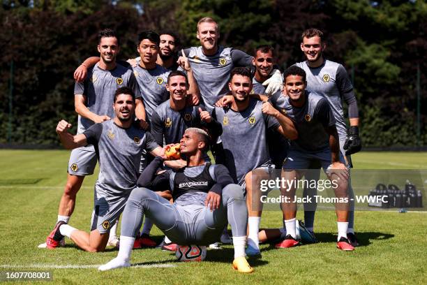 Pablo Sarabia, Pedro Neto, Hee-chan Hwang, Rayan Ait-Nouri, Daniel Podence, Mario Lemina, Dan Bentley, Maximilian Kilman, Jonny Otto, Joao Gomes and...