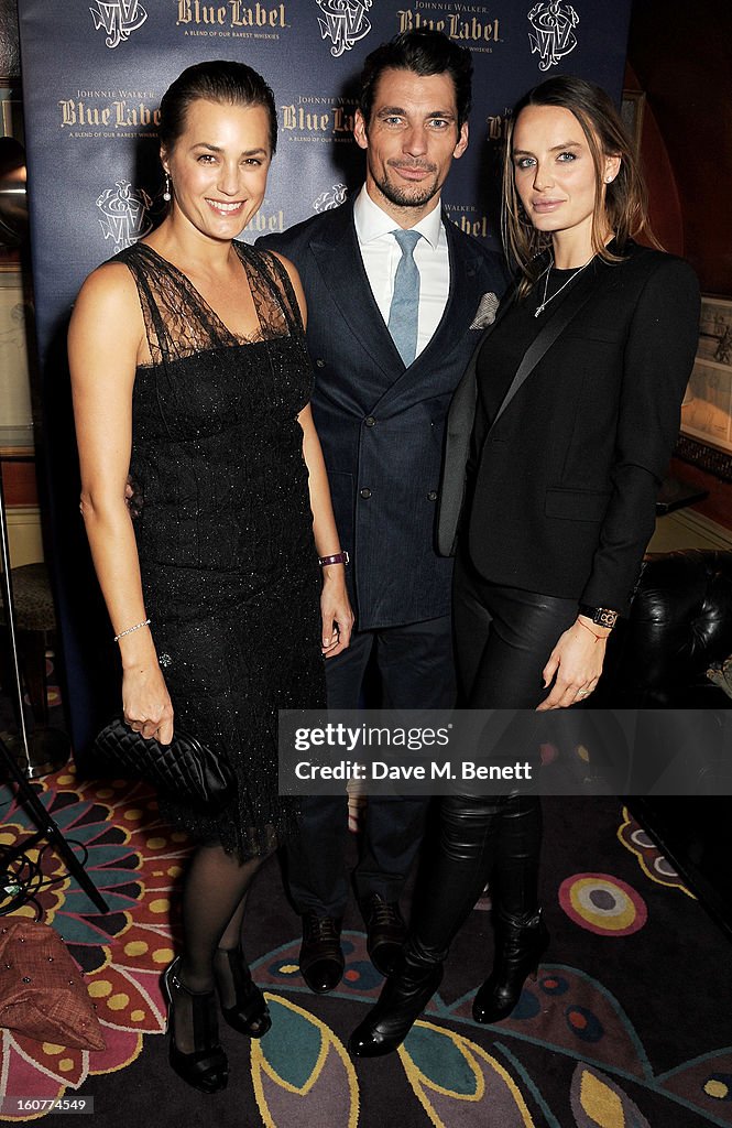 Johnnie Walker Blue Label and David Gandy - Partnership Launch Party