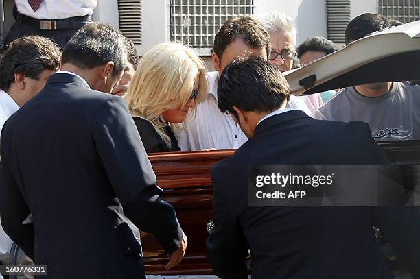 Paraguayan deputy Fabiola Oviedo , daughter of former general and UNACE party presidential candidate Lino Oviedo --who died along with his bodyguard...