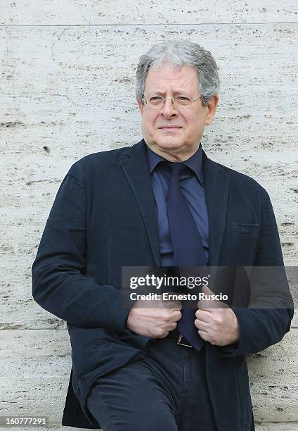 Pino Micol attends the 'Studio Illegale' photocall at Tree Bar on February 5, 2013 in Rome, Italy.