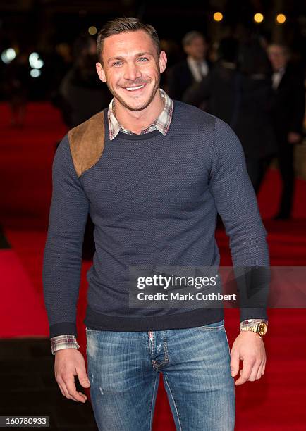 Kirk Norcross attends the UK premiere of "Run For Your Wife" at Odeon Leicester Square on February 5, 2013 in London, England.