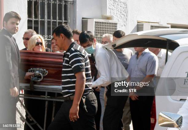 Paraguayan deputy Fabiola Oviedo , daughter of former general and UNACE party presidential candidate Lino Oviedo --who died along with his bodyguard...