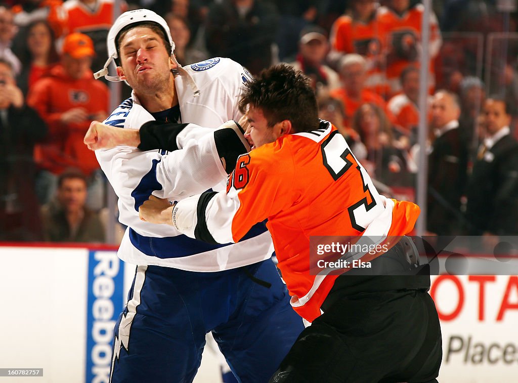 Tampa Bay Lightning v Philadelphia Flyers