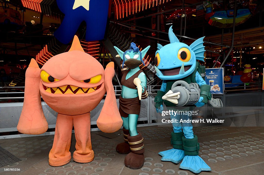 Skylanders Giants Fans Celebrate At Toys"R"Us Times Square