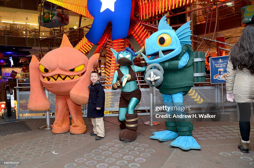 Skylanders Giants Fans Celebrate At Toys"R"Us Times Square