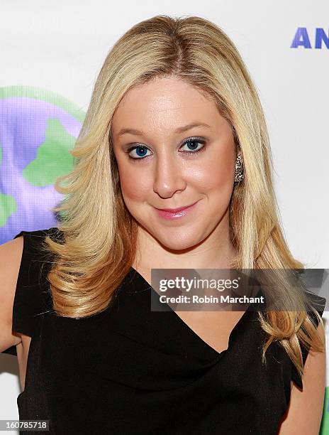 Amy Poliakoff attends Animal AID One Year Anniversary Celebration at Thomson Hotel LES on February 5, 2013 in New York City.