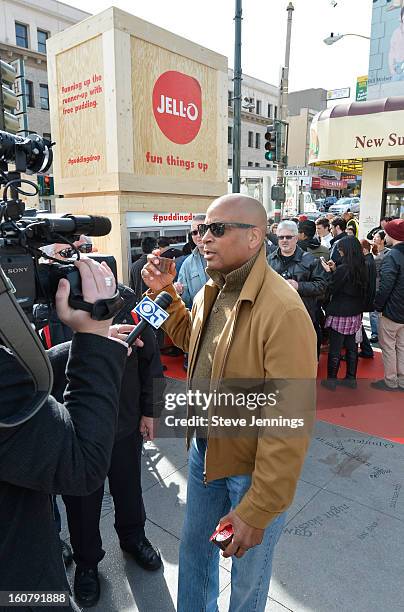 Ronnie Lott attends the JELL-O Make The Taste of Defeat Sweet on February 5, 2013 in San Francisco, California.