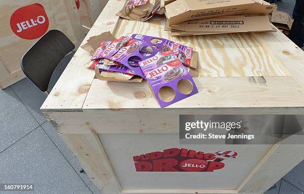 Atmosphere at the JELL-O Make The Taste of Defeat Sweet on February 5, 2013 in San Francisco, California.