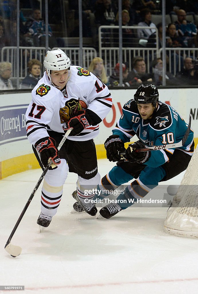 Chicago Blackhawks v San Jose Sharks