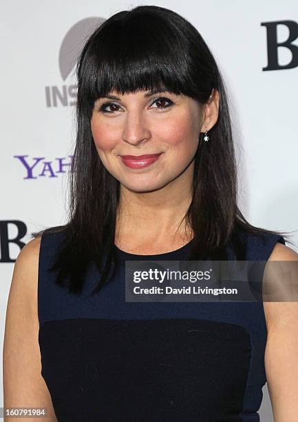 Actress Beth Dover attends the premiere of "Burning Love" Season 2 at the Paramount Theater on the Paramount Studios lot on February 5, 2013 in...