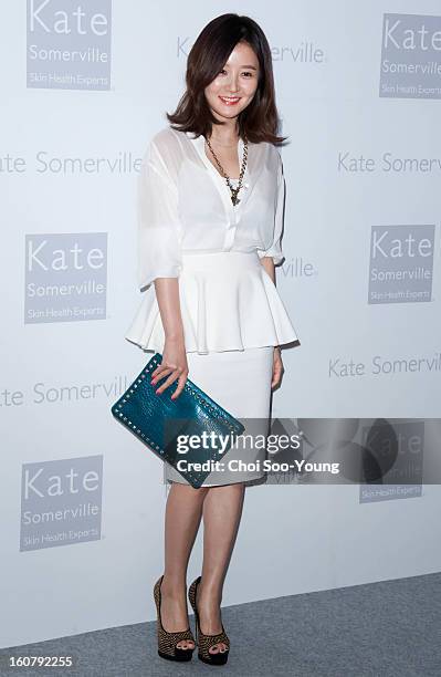 Lim Jung-Eun attends the 'Kate Somerville' Launch Event at Park Hyatt Seoul on February 5, 2013 in Seoul, South Korea.