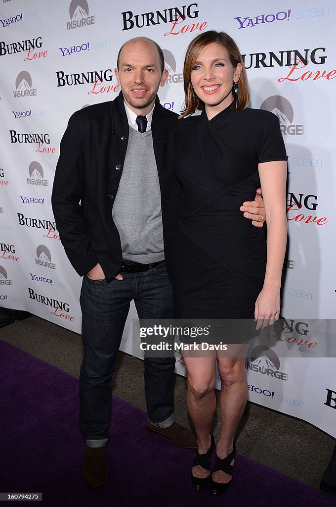 June Raphael Kids Actor Paul Scheer and actress June Diane Raphael attend Paramount's ...
