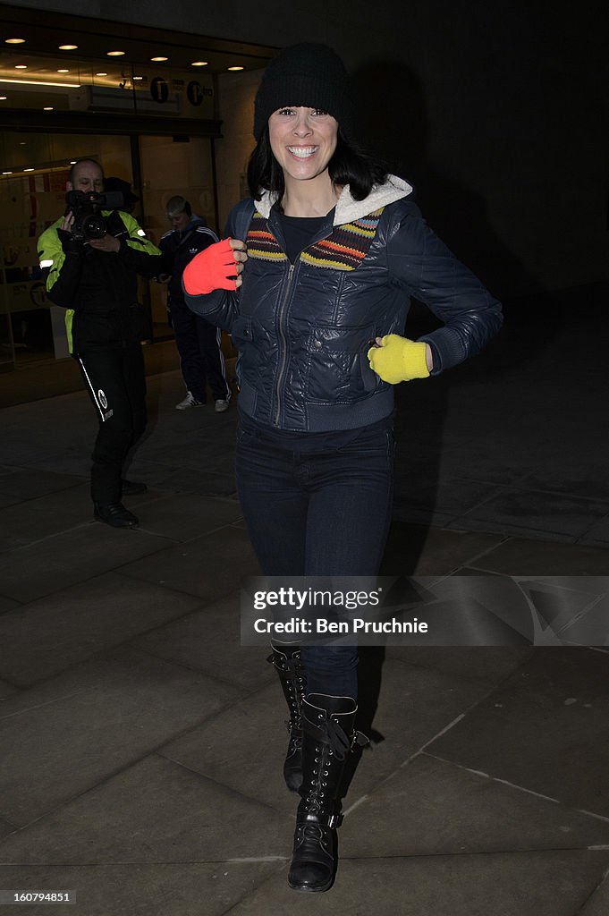 Celebrity Sightings In London - February 6, 2013