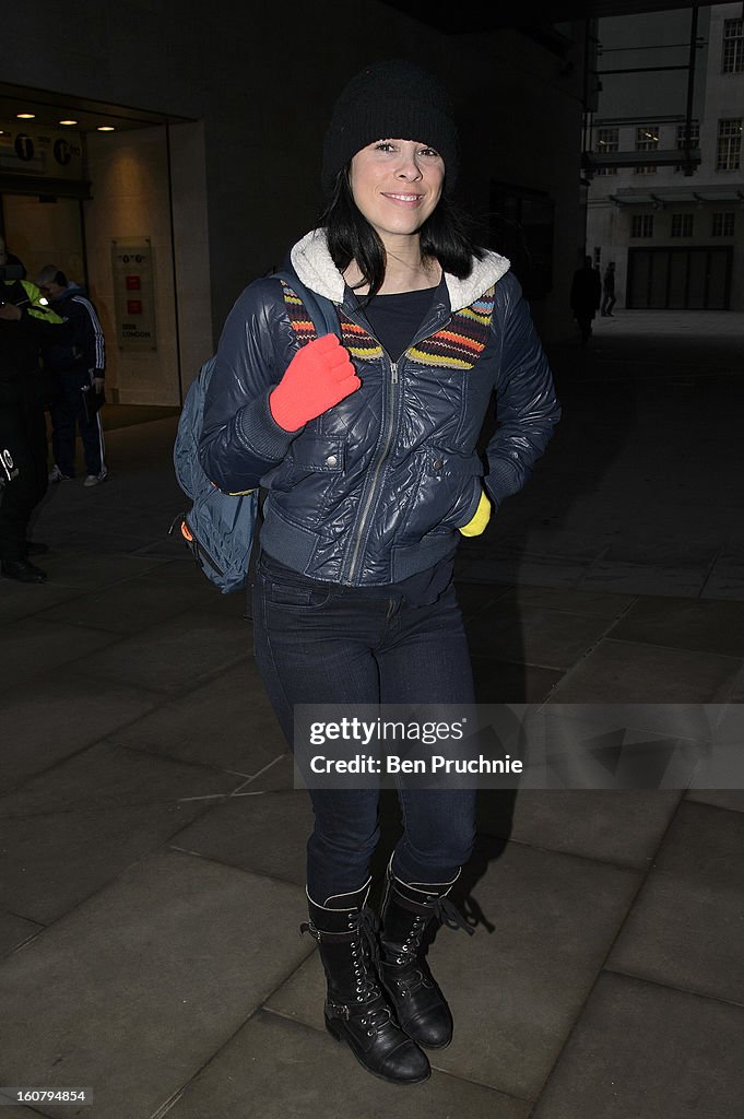 Celebrity Sightings In London - February 6, 2013