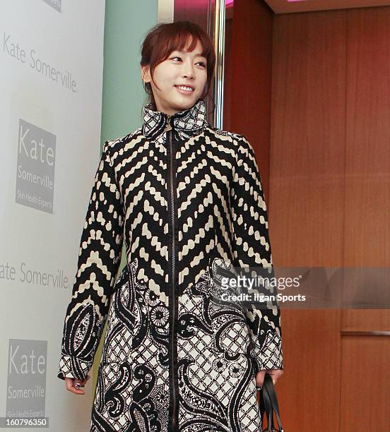 Kang Yea-Won attends the 'Kate Somerville' Launch Event at Park Hyatt Seoul on February 5, 2013 in Seoul, South Korea.