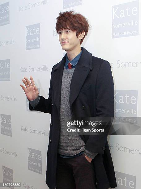 Lee Ki-Woo attends the 'Kate Somerville' Launch Event at Park Hyatt Seoul on February 5, 2013 in Seoul, South Korea.