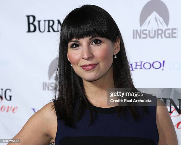 Actress Beth Dover attends the "Burning Love" Season 2 Los Angeles Premiere at Paramount Theater on the Paramount Studios lot on February 5, 2013 in...