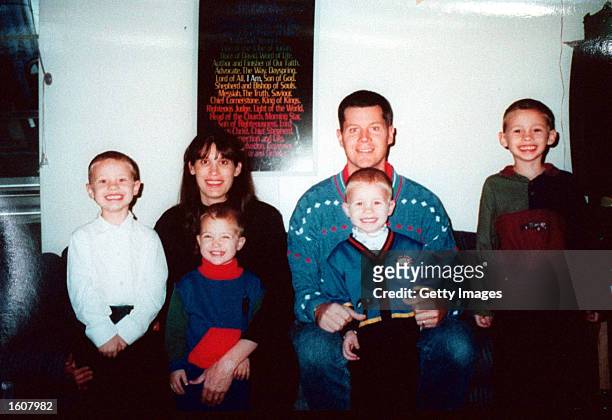 This undated family photo shows four of the five children of Andrea Yates who confessed on June 20, 2001 to murdering her children by drowning them...