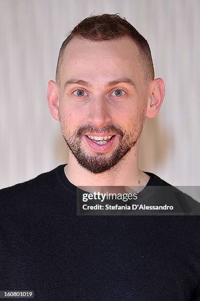 Federico Baccomo attends 'Studio Illegale' Photocall at Terrazza Martini on February 6, 2013 in Milan, Italy.