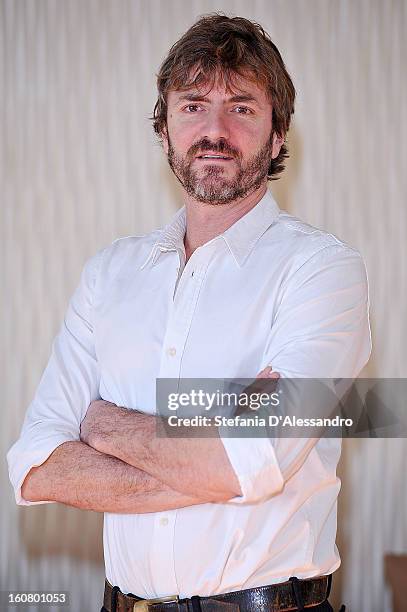 Umberto Carteni attends 'Studio Illegale' Photocall at Terrazza Martini on February 6, 2013 in Milan, Italy.
