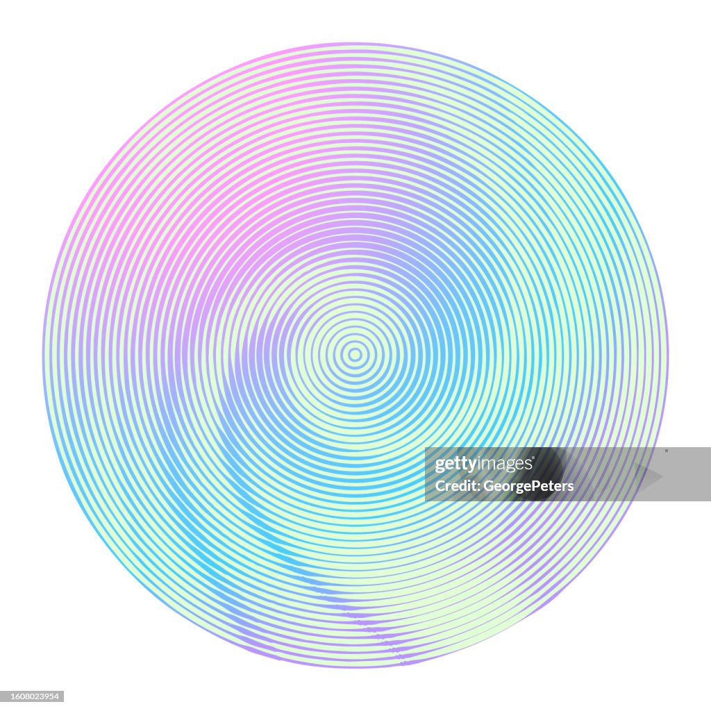 Spinning Pattern Vector Abstract Background With Spinning Swirl Pattern High-Res Vector Graphic ...
