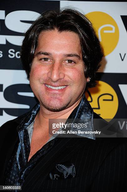 Bruce Holcomb arrives at the 2013 Visual Effects Society Awards at The Beverly Hilton Hotel on February 5, 2013 in Beverly Hills, California.